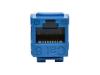 Eaton Tripp Lite Series Cat6/Cat5e 110 Style Punch Down Keystone Jack - Blue, TAA