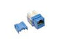 Eaton Tripp Lite Series Cat6/Cat5e 110 Style Punch Down Keystone Jack - Blue, TAA