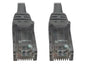 Eaton Tripp Lite Series Cat6a 10G Snagless Molded UTP Ethernet Cable (RJ45 M/M), PoE, Gray, 7 ft. (2.1 m)