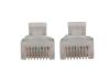 Eaton Tripp Lite Series Cat6a 10G Snagless Molded Slim UTP Ethernet Cable (RJ45 M/M), PoE, White, 3 ft. (0.9 m)