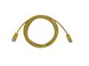 Eaton Tripp Lite Series Cat6a 10G Snagless Molded Slim UTP Ethernet Cable (RJ45 M/M), PoE, Yellow, 10 ft. (3.1 m)