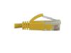 Eaton Tripp Lite Series Cat6a 10G Snagless Molded Slim UTP Ethernet Cable (RJ45 M/M), PoE, Yellow, 10 ft. (3.1 m)
