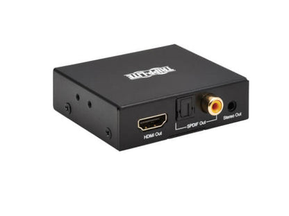 Eaton Tripp Lite Series 4K HDMI Audio De-Embedder/Extractor with TOSLINK, RCA and 3.5 mm Stereo Output, 5.1 Channel, HDCP 2.2, 4K 60 Hz