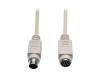 Eaton Tripp Lite Series PS/2 Keyboard or Mouse Extension Cable (Mini-DIN6 M/F), 25 ft. (7.62 m)