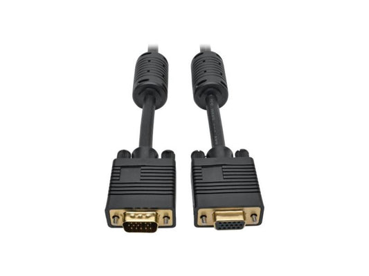 Eaton Tripp Lite Series VGA High-Resolution RGB Coaxial Cable (HD15 M/F)), 3 ft. (0.91 m)