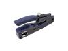 Eaton Tripp Lite Series Crimping Tool with Cable Stripper for Pass-Through RJ45 Plugs