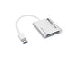 Eaton Tripp Lite Series USB 3.0 SuperSpeed Multi-Drive Memory Card Reader/Writer, Aluminum Case