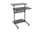 Eaton Tripp Lite Series Rolling Desk TV/Monitor Cart - Height Adjustable