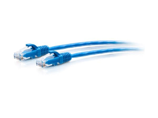 C2G 8FT CAT6A BLUE SLIM PATCH CABLE