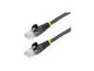 6 FT BLACK SNAGLESS CAT5E PATCH CABLE