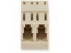 AddOn LC/LC F/F Duplex OM1 MMF Adapter