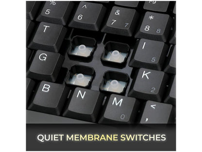 Mini USB keyboard w/PS/2 adaptor