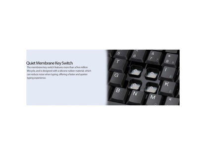 Mini USB keyboard w/PS/2 adaptor