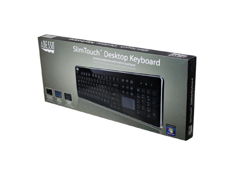 SlimTouch USB full size touchpad keyboar