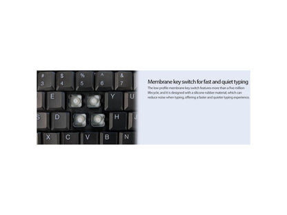 SlimTouch USB full size touchpad keyboar