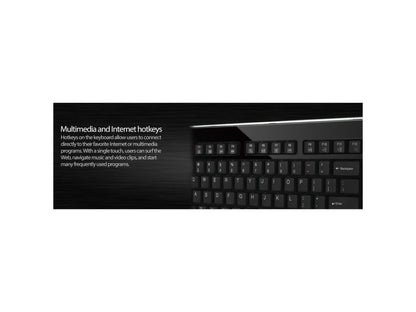 SlimTouch USB full size touchpad keyboar