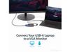 StarTech.com USB to VGA Adapter - 1440x900 - adapter - VGA / USB - TAA Compliant - 3 in