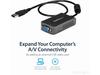 StarTech.com USB to VGA Adapter - 1440x900 - adapter - VGA / USB - TAA Compliant - 3 in