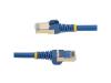 10 ft CAT6a Ethernet Cable - STP Blue