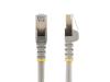 1 ft CAT6a Ethernet Cable - STP Gray