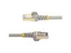 1 ft CAT6a Ethernet Cable - STP Gray