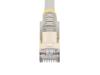 1 ft CAT6a Ethernet Cable - STP Gray