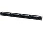 24 Port 1U Rackmount Cat6 Patch Panel