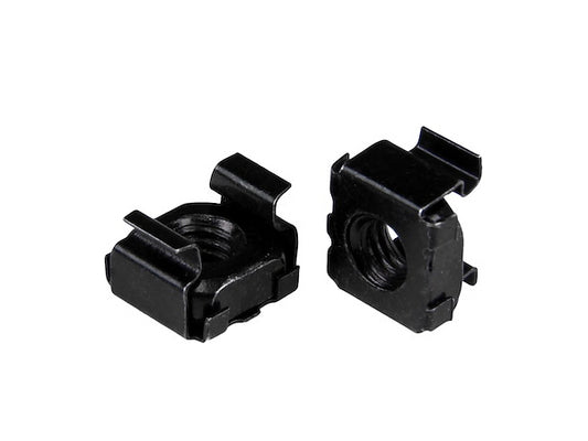 M5 CAGE NUTS - 100 PACK, BLACK