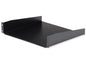 StarTech.com 2U Fixed Server Rack Mount Shelf, 16in Deep Steel Universal Cantilever Tray for 19" AV/Data/Network Equipment Rack with Cage Nuts & Screws, 44lbs Weight Capacity, 60" Deep - 2U Network Rack Shelf (CABSHELF) - rack shelf