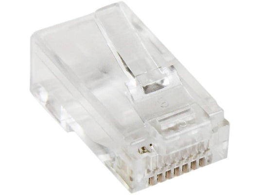 Cat 5e RJ45 Solid Modular Plug 50 Pack
