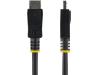 StarTech.com 10 ft DisplayPort 1.2 Cable with Latches - 4K x 2K (4096 x 2160) @ 60Hz - DPCP & HDCP - Male to Male DP Video Monitor Cable (DISPLPORT10L) - DisplayPort cable - 10 ft