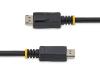 StarTech.com 10 ft DisplayPort 1.2 Cable with Latches - 4K x 2K (4096 x 2160) @ 60Hz - DPCP & HDCP - Male to Male DP Video Monitor Cable (DISPLPORT10L) - DisplayPort cable - 10 ft