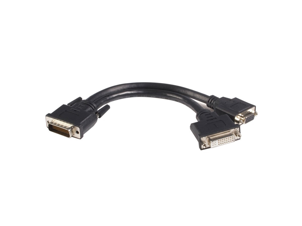 8in LFH 59 to DVI I VGA DMS 59 Cable