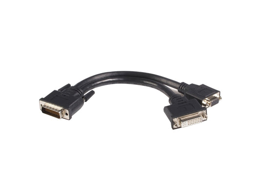 8in LFH 59 to DVI I VGA DMS 59 Cable