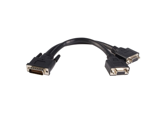 8in LFH 59 to Dual VGA DMS 59 Cable