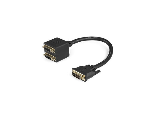 1ft DVI to 2x DVI Video Splitter Cable