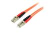 2m Fiber Optic Cable - Multimode Duplex 62.5/125 LSZH Fiber Jumper Cord - LC/ST