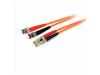 2m Fiber Optic Cable - Multimode Duplex 62.5/125 LSZH Fiber Jumper Cord - LC/ST