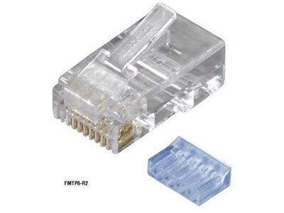 CAT6 Modular Plug - Shielded, RJ45, 100-