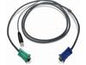 Bonded KVM Cable, USB, VGA, 6 feet