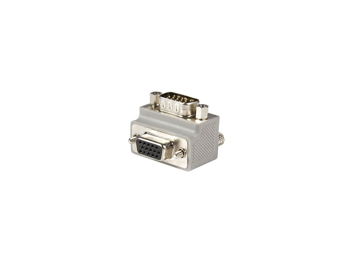 RIGHT ANGLE VGA CABLE ADAPTER TYPE 2 M/F