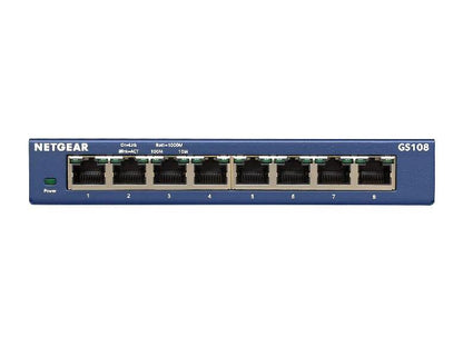 ProSAFE 8-port Gigabit Desktop Switch