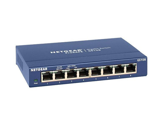 ProSAFE 8-port Gigabit Desktop Switch