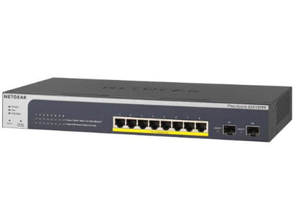 8-Port Gigabit PoE+ Smart Managed Switch