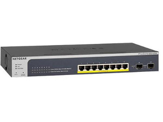 8-Port Gigabit PoE+ Smart Managed Switch