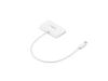 3 Port USB C Hub with Gigabit Ethernet - USB-C to 3x USB-A - USB 3.0 Hub (5Gbps) - White
