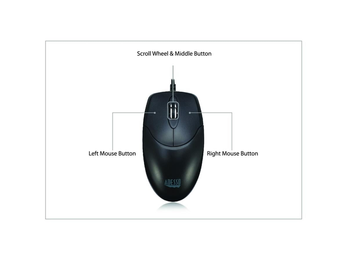 Desktop1000dpi USB metal scroll Optical