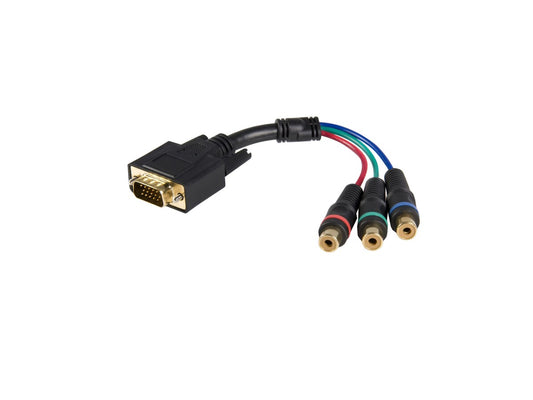 6in HD15 to Component RCA Breakout Cable