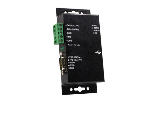 StarTech.com 1 Port Metal Industrial USB to RS422/RS485 Serial Adapter w/ Isolation (ICUSB422IS) - serial adapter - USB