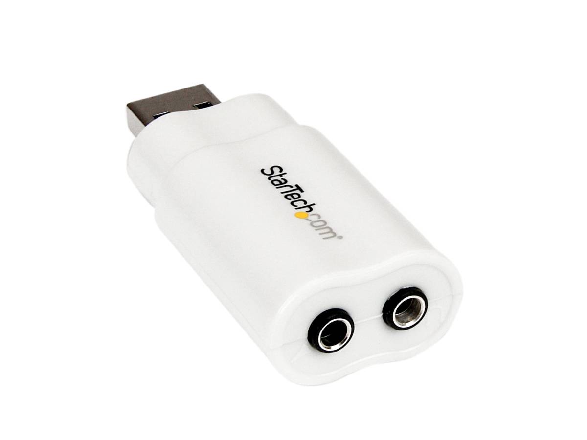 USB to Stereo Audio Adapter Converter